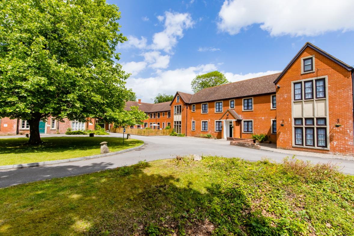 care home with grass